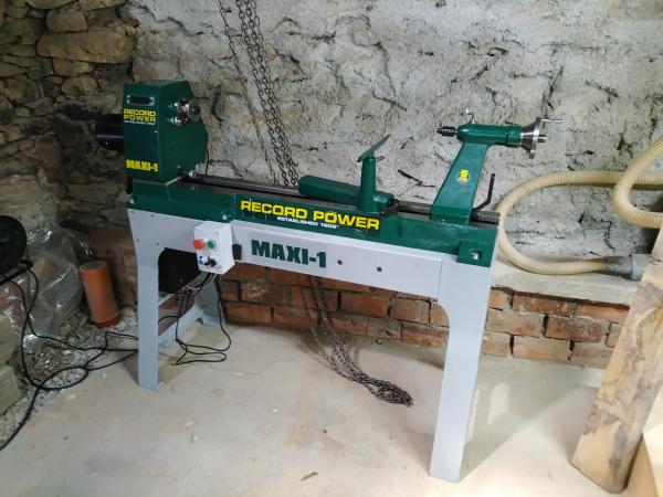 Můj soustruh — Record Power Maxi-1