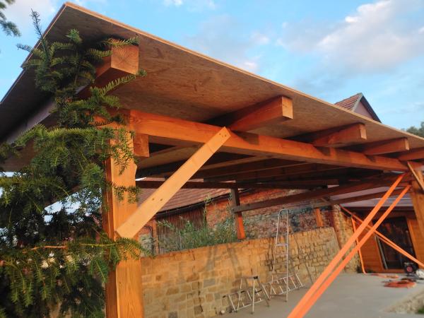 Stavba nové pergoly a bourání staré 20.7.2024 — 31