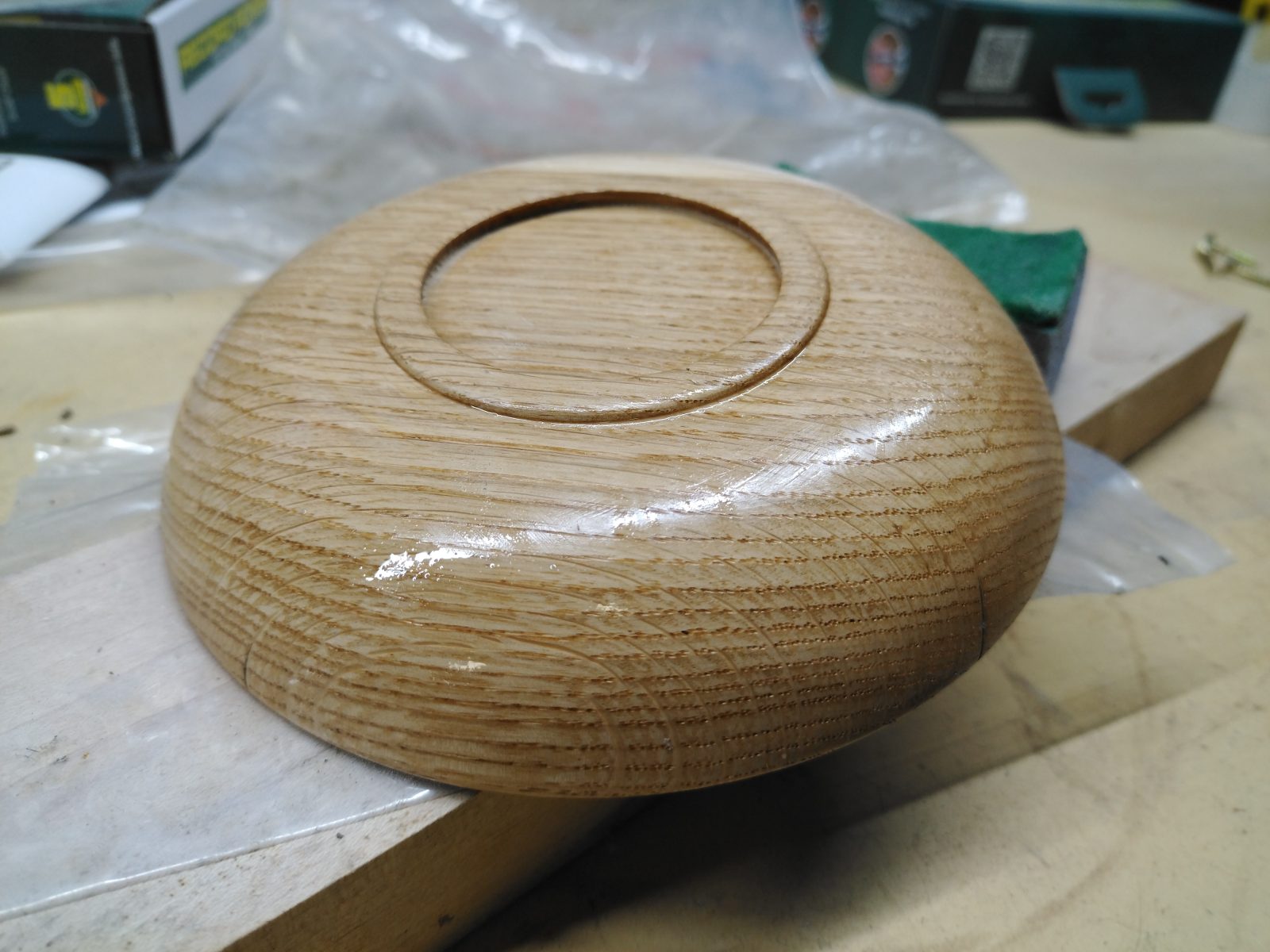 Dubová miska Ø 12 cm
